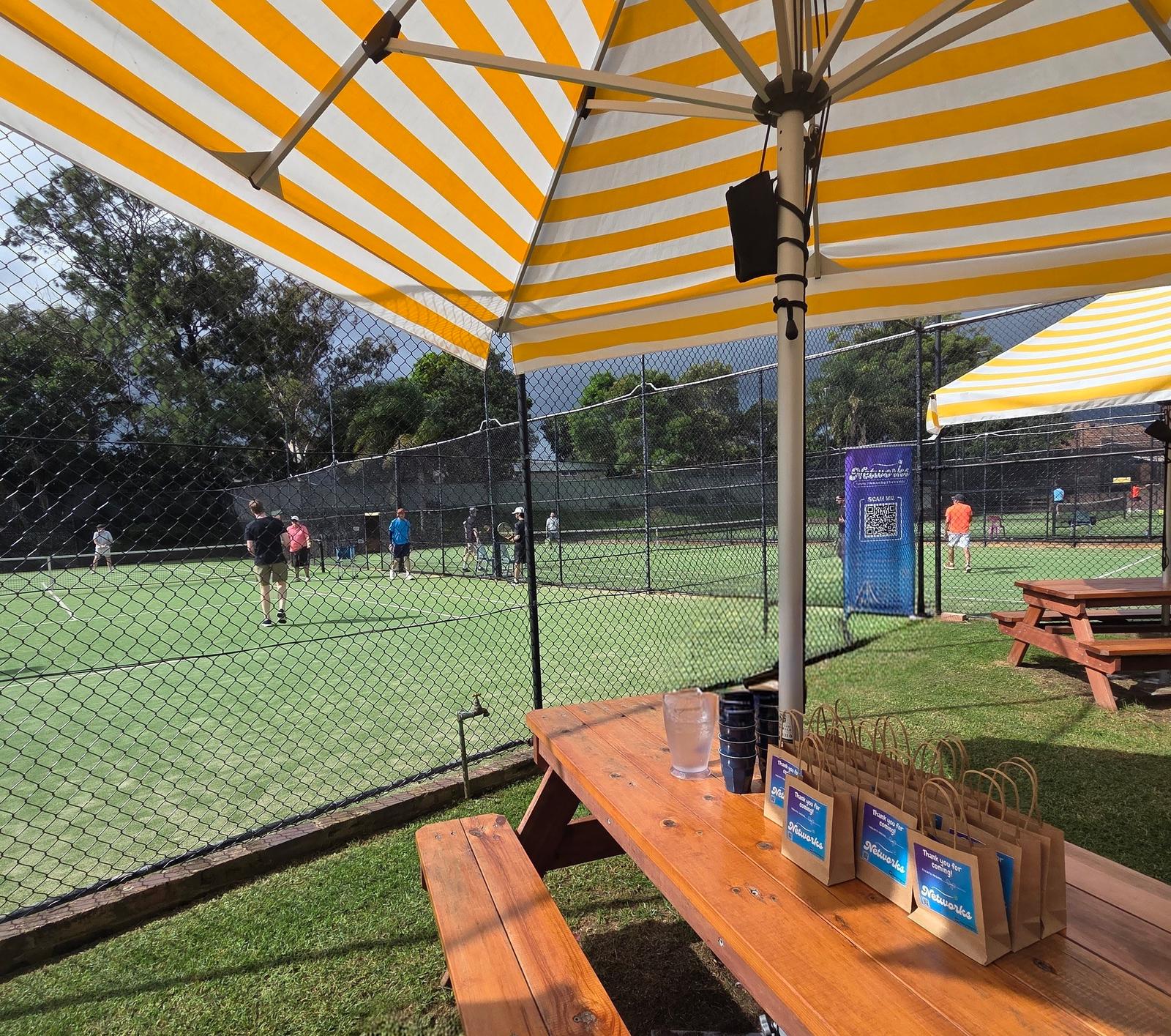 Inside a NETworks afternoon in Marrickville: corporate team building through tennis - NETworks corporate team building recap